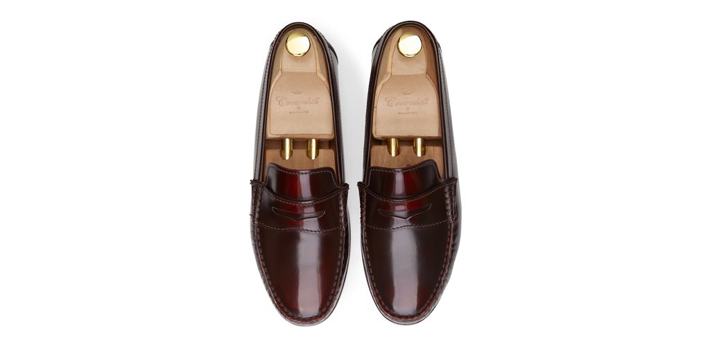 Penny loafer, leather shoes, brown shoe, loafer, shoe mask, diamond mask, comfortable shoes, summer shoes