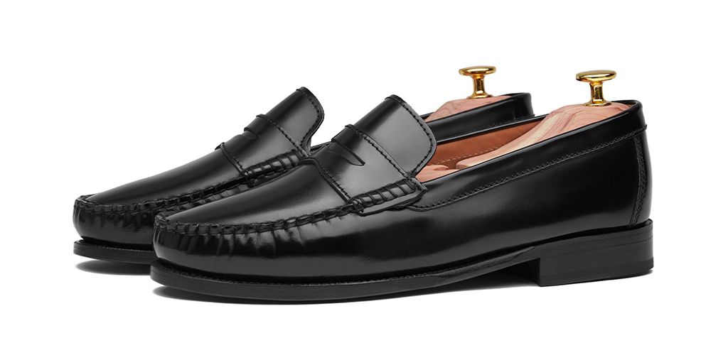 Penny loafer, leather shoes, brown shoe, loafer, shoe mask, diamond mask, comfortable shoes, summer shoes