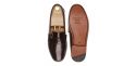 Penny loafer, leather shoes, brown shoe, loafer, shoe mask, diamond mask, comfortable shoes, summer shoes