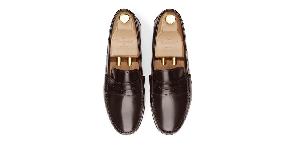 Penny loafer, leather shoes, brown shoe, loafer, shoe mask, diamond mask, comfortable shoes, summer shoes