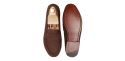 Loafer Penny, sapatos de camurça, sapato marrom escuro, loafer, máscara de sapato, sapatos confortáveis