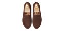 Loafer Penny, sapatos de camurça, sapato marrom escuro, loafer, máscara de sapato, sapatos confortáveis