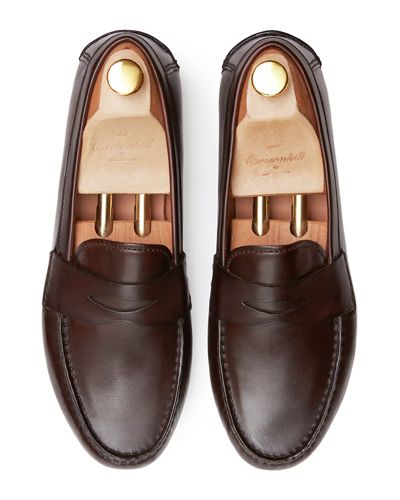 Penny loafer, leather shoes, brown shoe, loafer, shoe mask, diamond mask, comfortable shoes, summer shoes