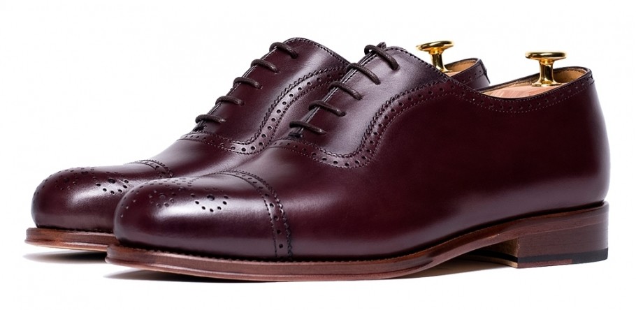 Oxford Legate Burgundy Shoes 