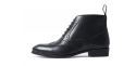 Comfortable ankle boots, black leather ankle boots