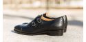 Chaussures doubler les boucles des femmes des femmes, femmes chaussures noires, chaussures durables