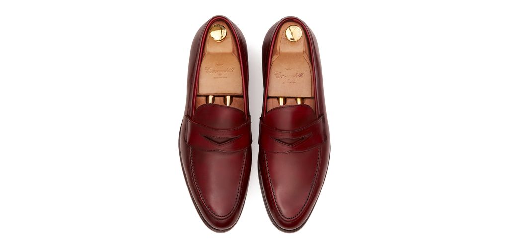 Mocasín penny para hombre, mocasines para hombre, zapatos burdeos, zapatos de calidad, zapatos cómodos, calzado casual, calzado elegante, zapatos esenciales