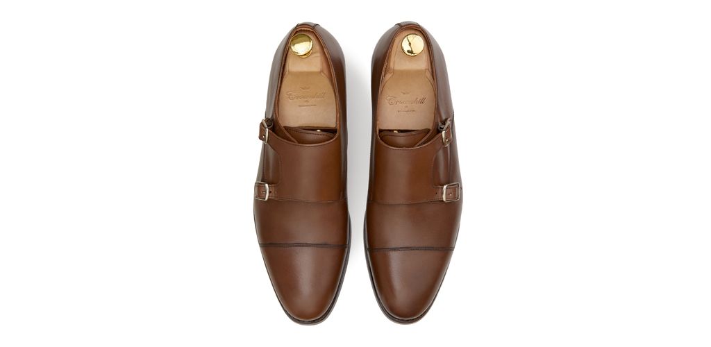 Zapato de doble hebilla marrón, zapato marrón para hombre, zapatos cómodos, calzado de calidad en España, monkstrap marrón para hombre, monkstrap chocolate