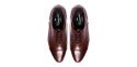 Scarpe Oxford per gli uomini, scarpe cioccolato per gli uomini, scarpe Oxford marrone, scarpe da sera, scarpe da ufficio, scarpe formali, scarpe marroni per l'uomo