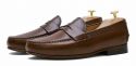 Penny loafer, chaussures en peau, chaussures brun, loafer, masque de chaussures, des chaussures confortables