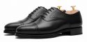 Scarpe Legato Oxford, scarpe nere di Oxford per gli uomini, scarpe da sera nero, scarpe da sposa per gli uomini, scarpe originali, scarpe formali, scarpe ufficio, scarpe affari
