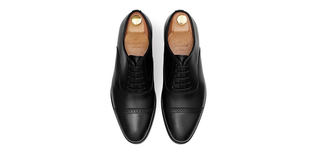 Scarpe Legato Oxford, scarpe nere di Oxford per gli uomini, scarpe da sera nero, scarpe da sposa per gli uomini, scarpe originali, scarpe formali, scarpe ufficio, scarpe affari
