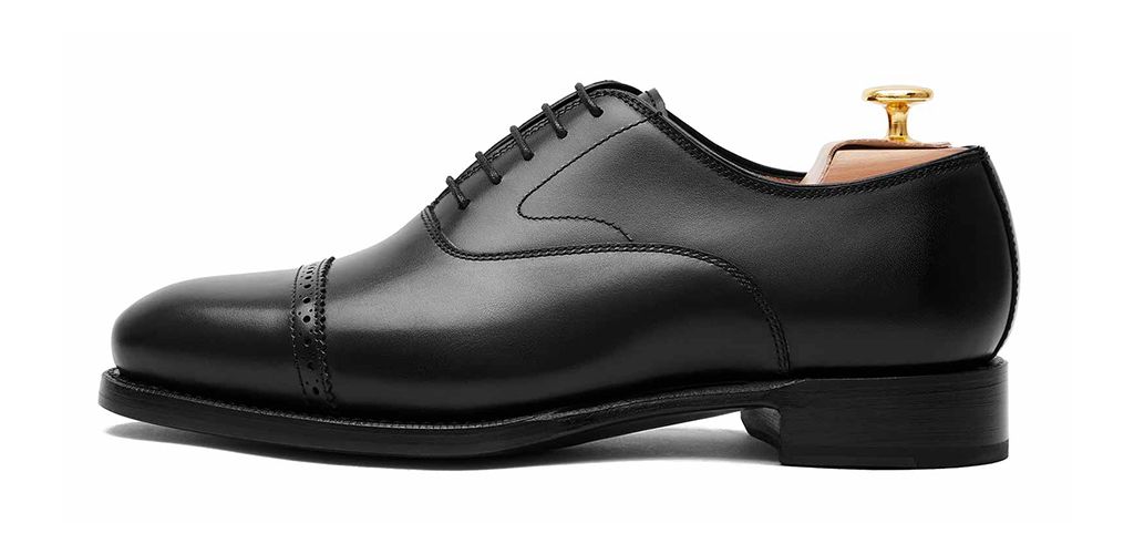 Scarpe Legato Oxford, scarpe nere di Oxford per gli uomini, scarpe da sera nero, scarpe da sposa per gli uomini, scarpe originali, scarpe formali, scarpe ufficio, scarpe affari