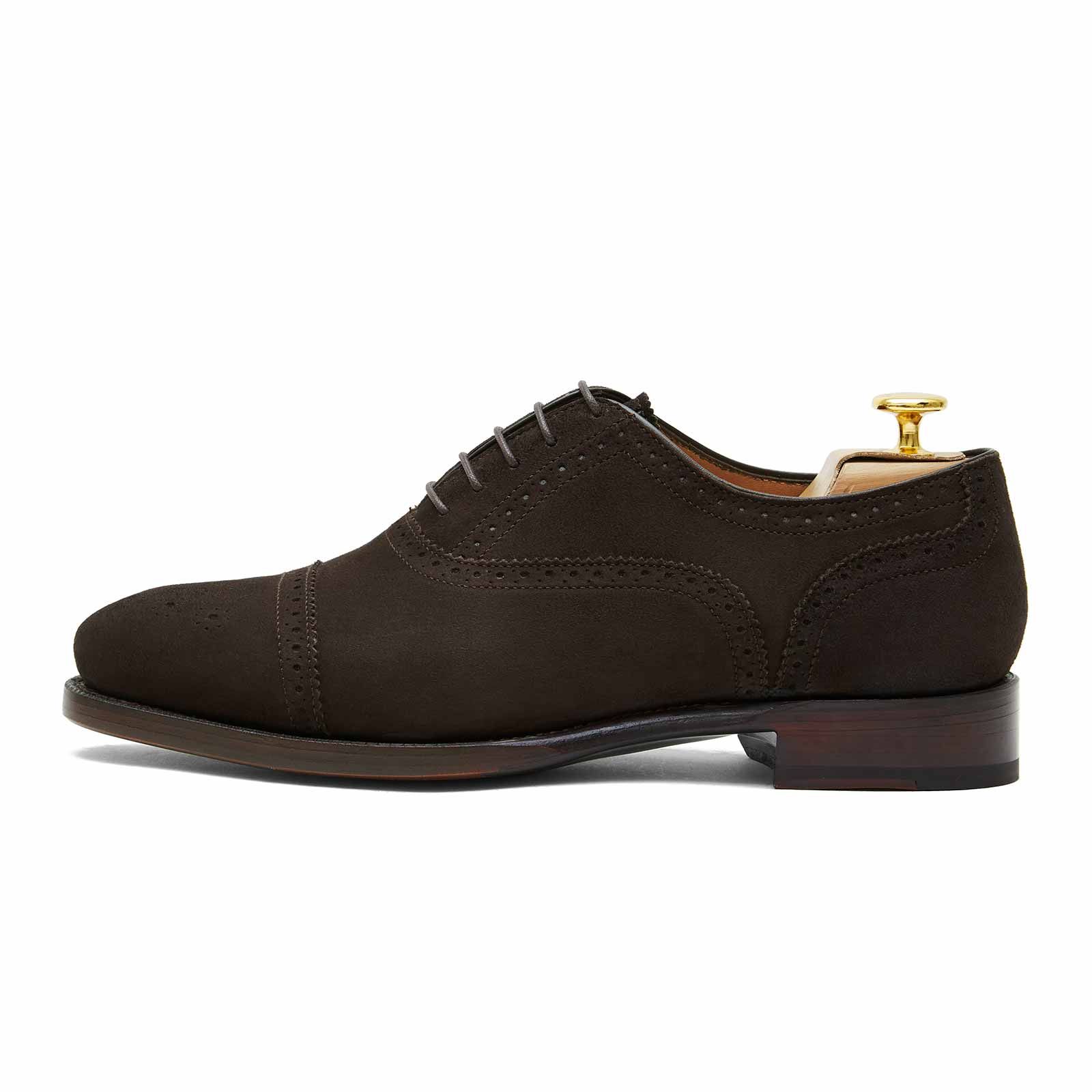 ASOS Brogue Shoes With Chunky Sole in Brown for Men | Lyst UK