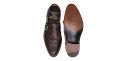 Moutons à ailettes à ailettes brunes, chaussures marron pour hommes