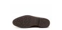 Bottes chukka pour les hommes, bottes en daim pour les hommes, bottes en daim marron, bottes brunes, bottes marron foncé