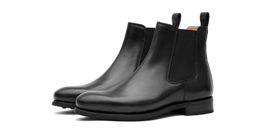 The Laurence : Chelsea Black Boots | Crownhill Shoes