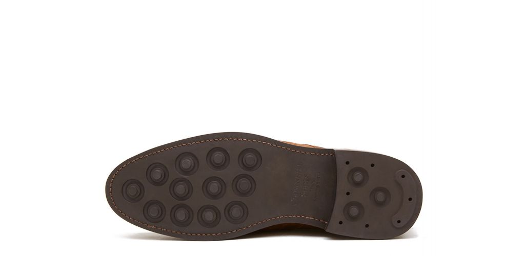 Botas derby pala cortada marrón, botas cordones con ganchos, botas marrones para hombre, botas balmoral