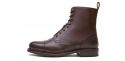 Botas derby pala cortada marrón, botas cordones con ganchos, botas marrones para hombre, botas balmoral