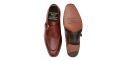 Monkstrap pour homme, chaussures noires, monkstrap noir, chaussures de mariage
