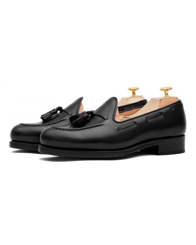 Mocasín de borlas negro, zapatos negros para hombre, calzado formal, zapatos para la oficina, zapatos cómodos, zapatos para el día a día, zapatos de calidad 