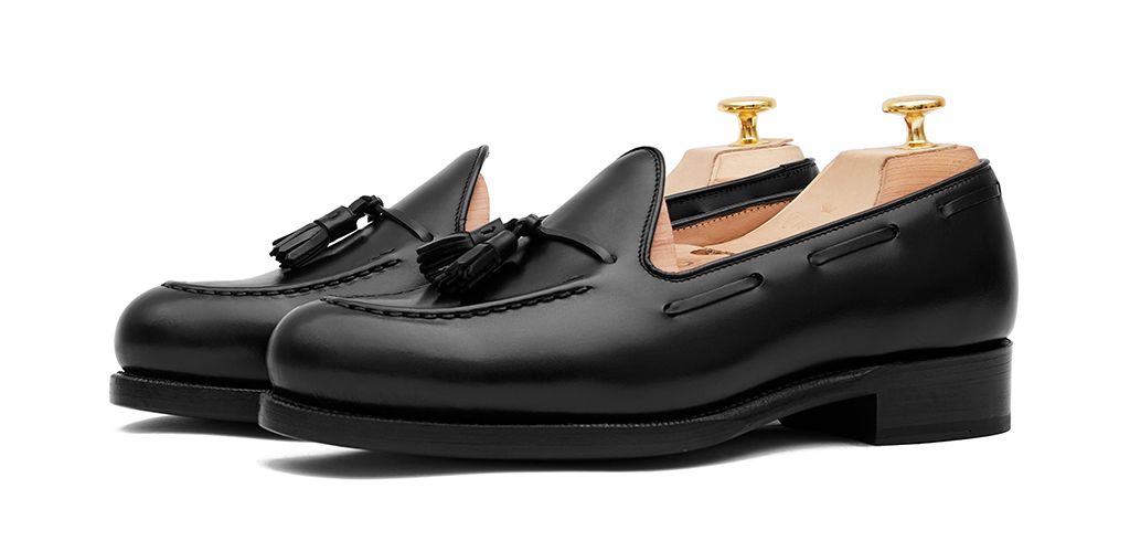 Mocasín de borlas negro, zapatos negros para hombre, calzado formal, zapatos para la oficina, zapatos cómodos, zapatos para el día a día, zapatos de calidad 