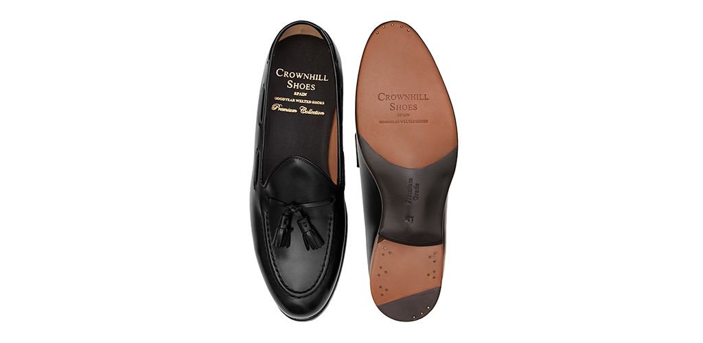 Mocasín de borlas negro, zapatos negros para hombre, calzado formal, zapatos para la oficina, zapatos cómodos, zapatos para el día a día, zapatos de calidad 
