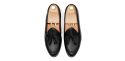 Mocasín de borlas negro, zapatos negros para hombre, calzado formal, zapatos para la oficina, zapatos cómodos, zapatos para el día a día, zapatos de calidad 