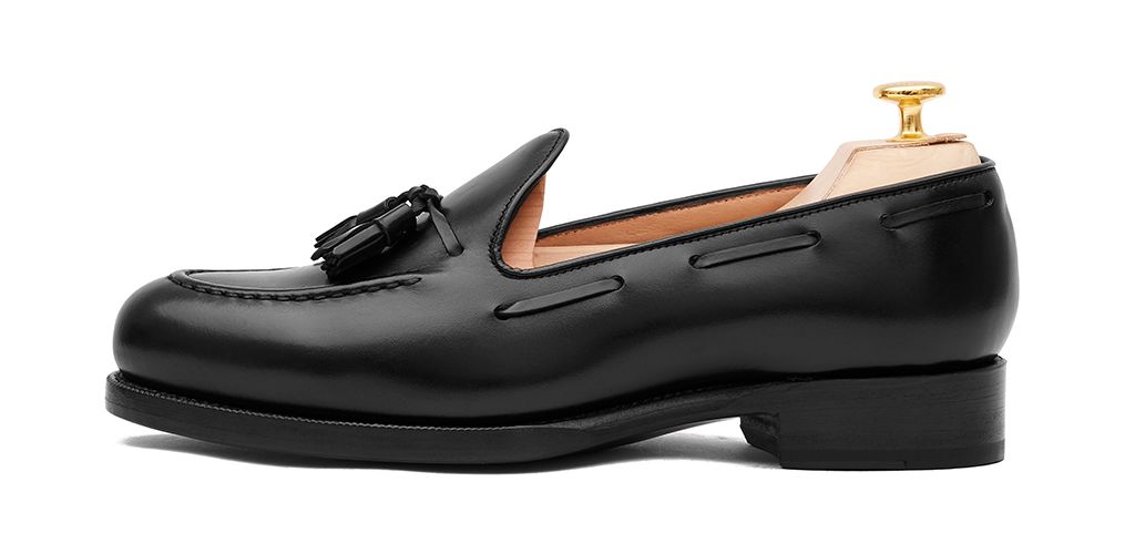 Mocasín de borlas negro, zapatos negros para hombre, calzado formal, zapatos para la oficina, zapatos cómodos, zapatos para el día a día, zapatos de calidad 
