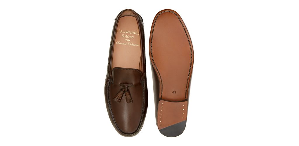 Moccasin shoes for men, tassel shoes, brown tassel shoes, Brown loafer, hazelnut brown shoes, brown shoes tasseled, comfortable shoes, perfect shoes made in Spain