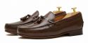 Moccasin shoes for men, tassel shoes, brown tassel shoes, Brown loafer, hazelnut brown shoes, brown shoes tasseled, comfortable shoes, perfect shoes made in Spain