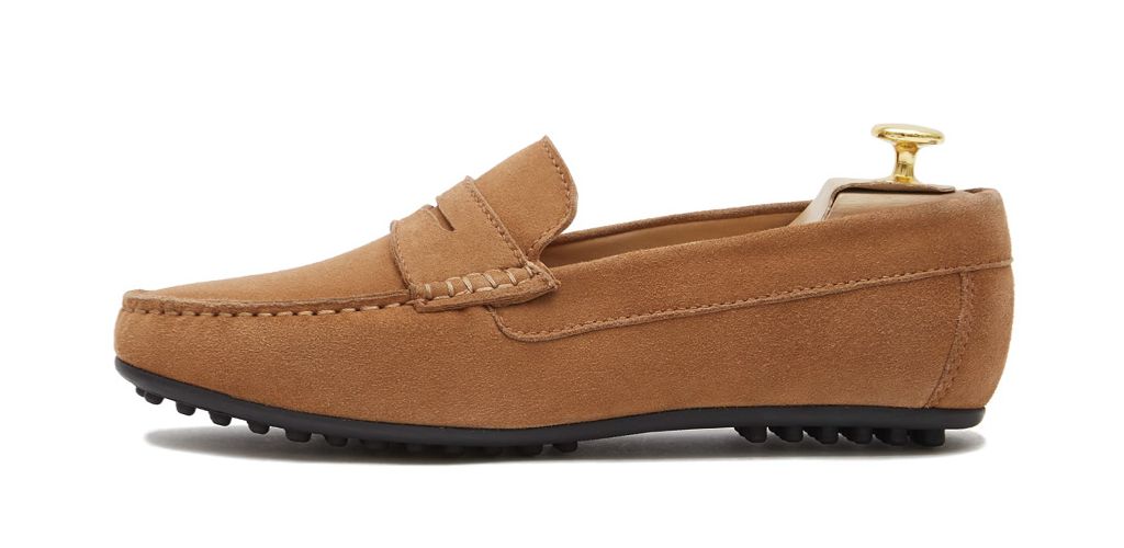 Nasz kierowca zamszowe buty typu ciemnobrązowy, znany ze swojej wygody i prostoty sukienki, idealne buty dla upałów, wnieść podróży