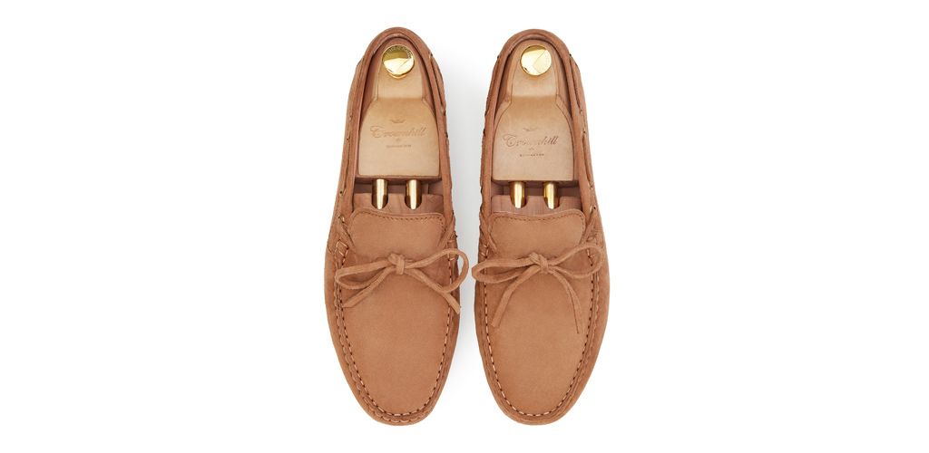 Scarpa driver marrone. scarpa comoda per l'estate
