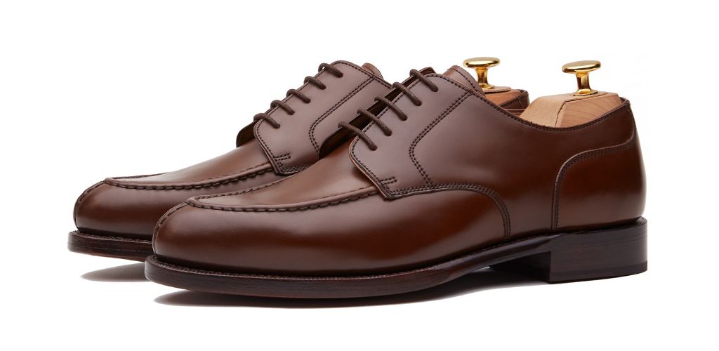 Scarpe scamosciate marrone da uomo