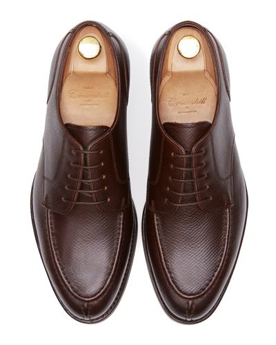 Sapatos feitos à mão para homens, sapatos de couro de borgoña