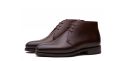 Botas de couro, botas feitas de couro, botas de couro de Borgonha