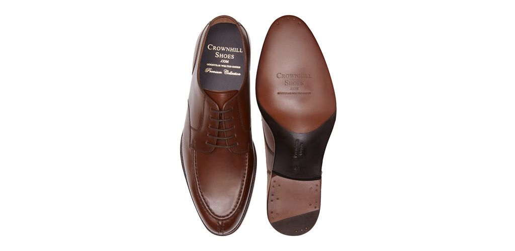 Scarpe scamosciate marrone da uomo