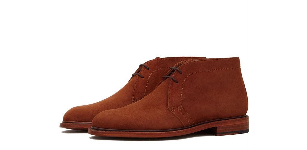Stivali Chukka, stivali di camoscio per gli uomini, stivali marrone scuro, scarpe impermeabili, stivali eleganti, stivali invern