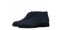 Stivali Chukka, stivali di camoscio per gli uomini, stivali marrone scuro, scarpe impermeabili, stivali eleganti, stivali invern