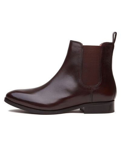 Botas cor chocolate, botas de couro marrom, botas de couro, sapatos confortáveis, ankle boots artesanais