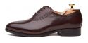 Zapato Oxford marrón de mujer, zapato coñac para mujer, zapatos cómodos, zapatos para ir a la oficina, zapatos para ambientes formales, zapatos color chocolate