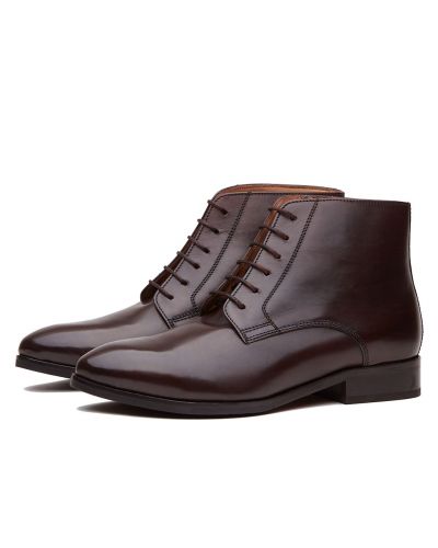 Botas cor chocolate, botas de couro marrom, botas de couro, sapatos confortáveis