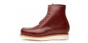 Bota derby marrón oscuro, bota de hombre de cordones, bota balmoral marrón