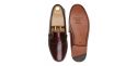Mocasín penny, zapatos de piel, zapato marrón, zapato loafer, zapato con antifaz de diamante, zapatos cómodos para el verano