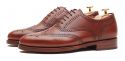 Chaussures Cognac, chaussures pleines richelieu pour les hommes, facile à mettre des chaussures, chaussure espagnole pour les hommes, chaussures pour tout type d'hommes