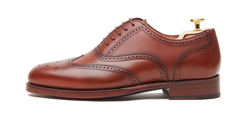Chaussures Cognac, chaussures pleines richelieu pour les hommes, facile à mettre des chaussures, chaussure espagnole pour les hommes, chaussures pour tout type d'hommes