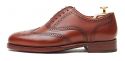 Chaussures Cognac, chaussures pleines richelieu pour les hommes, facile à mettre des chaussures, chaussure espagnole pour les hommes, chaussures pour tout type d'hommes