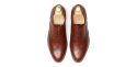 Chaussures Cognac, chaussures pleines richelieu pour les hommes, facile à mettre des chaussures, chaussure espagnole pour les hommes, chaussures pour tout type d'hommes