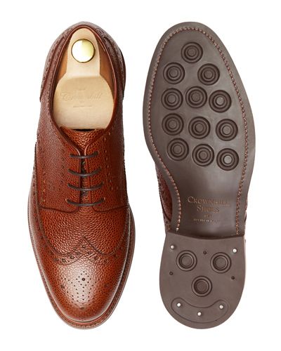 Cognac chaussures de derby norvégiennes pour hommes, chaussures bluchers pour hommes marron