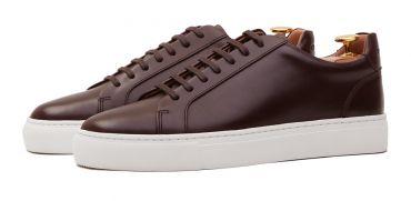 The Hamilton: Brown Leather Sneaker | Crownhill Shoes